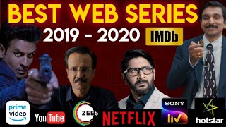 Top 20 Best Indian Web Series 2019-2020 as per imdb on Hotstar, Amazon Prime, Zee5, Sony LivMCR TV