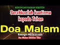 Renungan malam - Serahkanlah kuatirmu kepada Tuhan - Doa malam - Bill Mories Ambeta