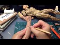 How to sculpt Hot Toys quality Bruce Lee : Part 25 - Roughing Legs