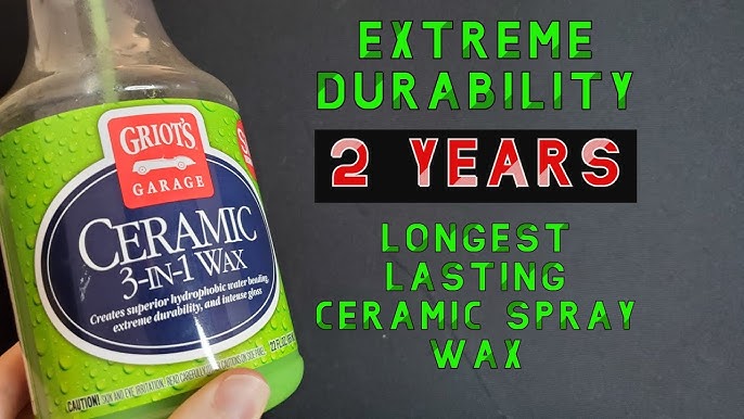 Does Griot's Garage Ceramic 3-in-1 Wax Produce Superior