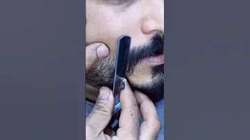 رسم الشوارب المونتير 