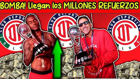 🔥👹 De LUJO! Llegan los MILLONES para REFUERZOS al TOLUCA FC! Revelan OFERTAS para el APERTURA 2025