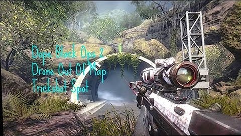 Dope Drone Black Ops 2 Out Of The Map CTF Glitch Trickshot Spot
