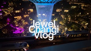 Jewel Changi 🇸🇬✈️ | Food, Lego Botanicals, Play Areas & Rain Vortex Light Show