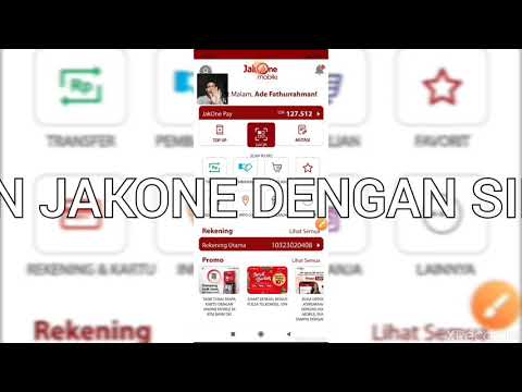 CARA LOGIN JAKONE BANK DKI TANPA MENGETIK ANGKA, CUKUP DENGAN SIDIK JARI/FINGERPRINT