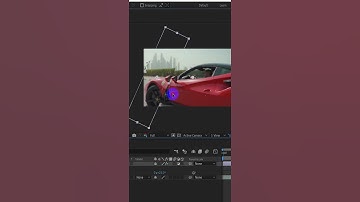 How To Create and Animate Glass Effect in Adobe After Effects #shorts