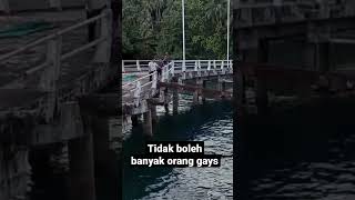 Dermaga pulau mayu batang 2 #shorts #stevenrumbayan