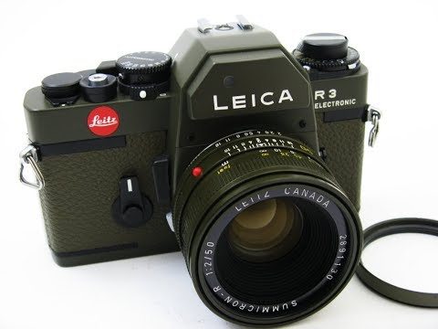Leica R3 Safari + R-Summicron 50mmF2 - YouTube