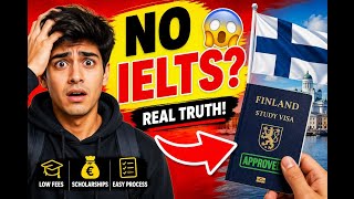 Finland Study Visa 2026 🇫🇮 | No IELTS 😱 Full Process, Fees &amp; Scholarships