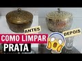 COMO LIMPAR PEÇAS DE PRATA + TESTES CASEIROS - VLOG16 | #AgostoTodoDia