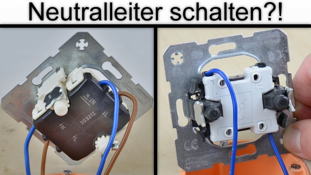 Schaltplan Lichtschalter A1 A2 L