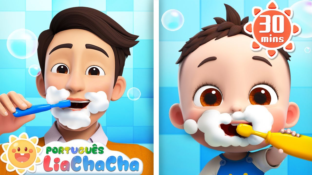 Grande e Pequeno | Compilação | LiaChaCha em Português - Música Infantil & Canção de Ninar
