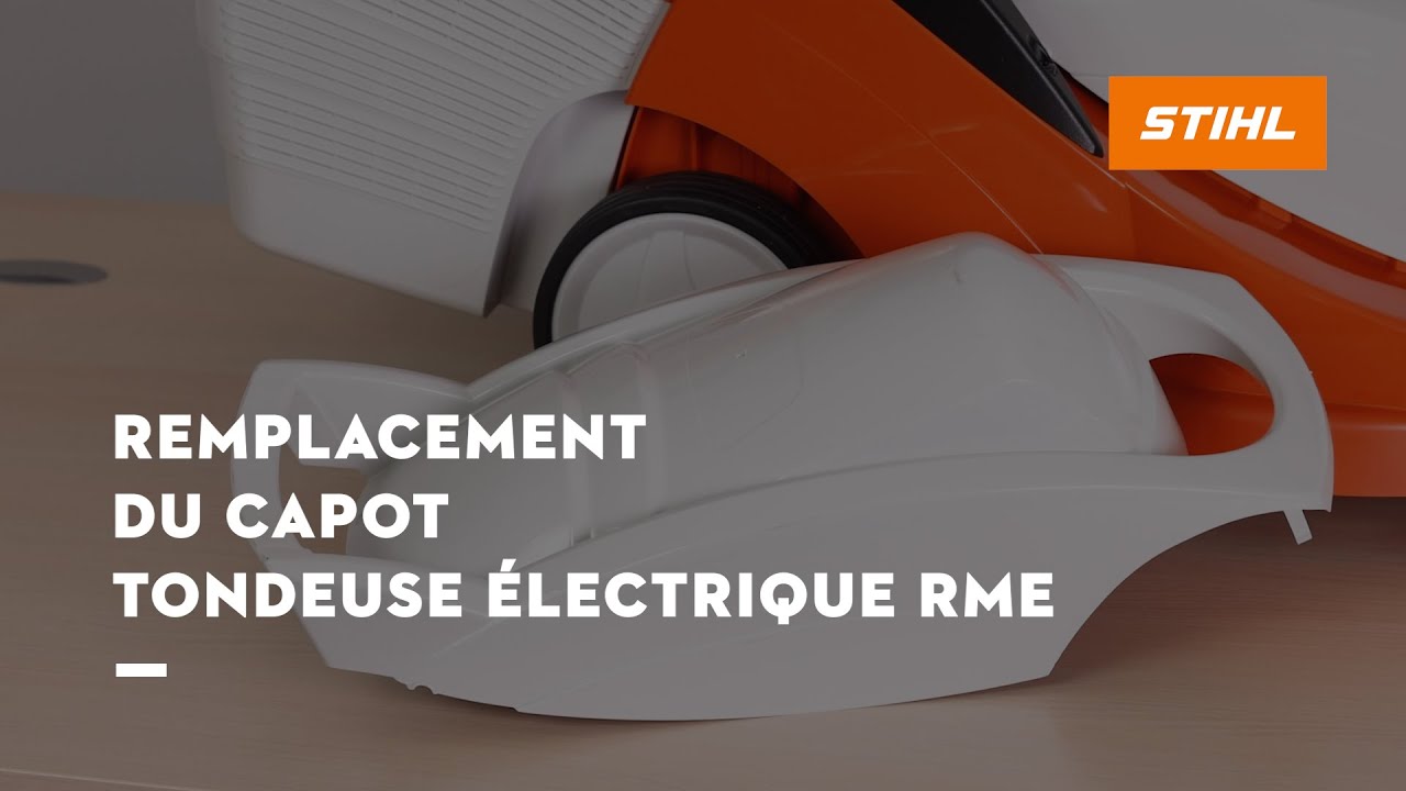 Comment remplacer le capot de votre tondeuse électrique | STIHL