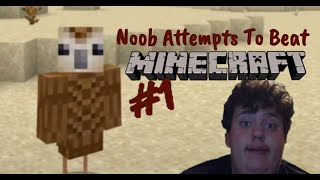 Noob Attempts To Beat Minecraft | Part One