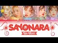 Red Velvet (レッドベルベッド) &#39;Sayonara&#39; - Color Coded Lyrics (KAN/ROM/ENG)