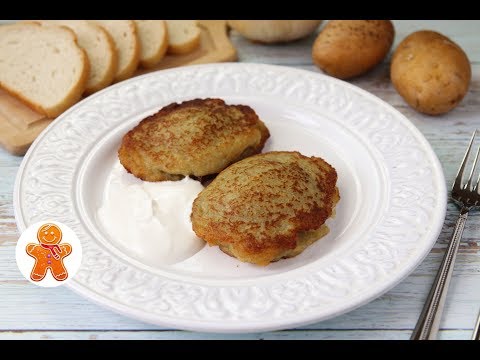 Видео рецепт Белорусские драники с мясом