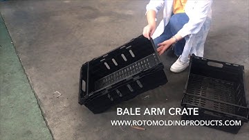 Treering company -Stacking and Nesting Containers Bale Arm Crate