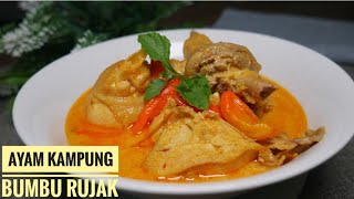 Ayam Bumbu Rujak nggak terlalu pedes dijamin anak anak suka. 