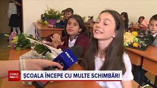 A început școala pentru aproape trei milioane de copii. Ce îi așteaptă în acest an școlar