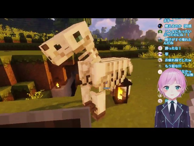 【Minecraft】逃げられない戦いがあった ＃４【夕陽リリ】のサムネイル