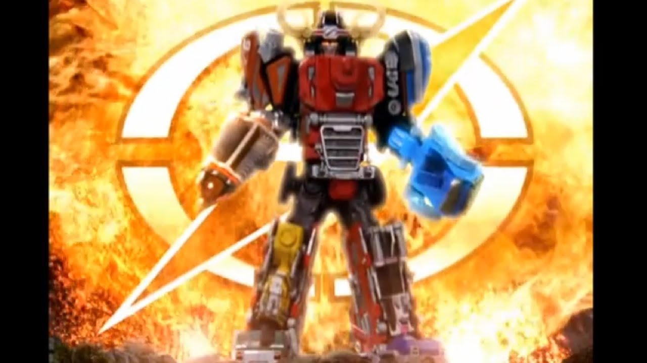 Super DriveMax Megazord (Walka zordów cz. 2)| Power Rangers Operacja Overdrive