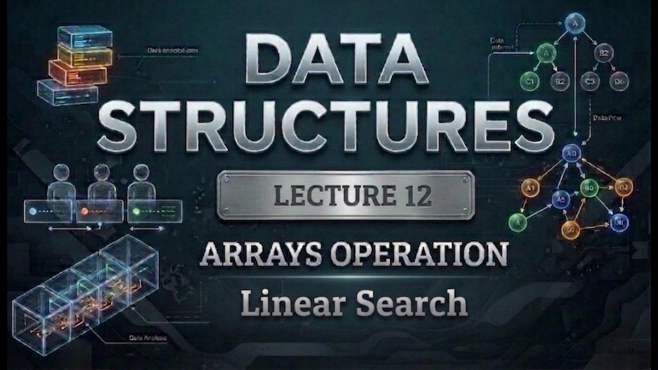 Searching in Array & Linear Search | Data Structures | Algorithm # ...