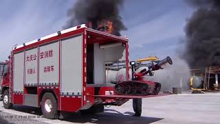 Explosion-Proof #Fire #Fighting #Robot Field Test 👍🏻