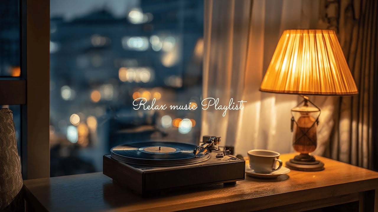 [playlist]夜景とランプ、ひとり時間のためのジャズ |Focus&Relax