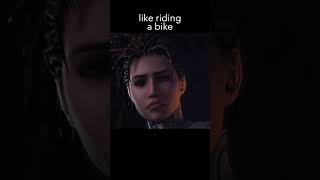 like riding a bike — StarCraft 2 dialogue scene
