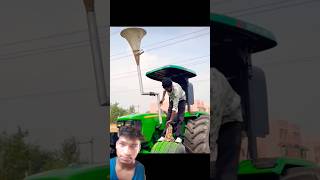 John Deere Tractor funny silencer🤣 #viralvideo #indiafarming #johndeere @farminglifeak