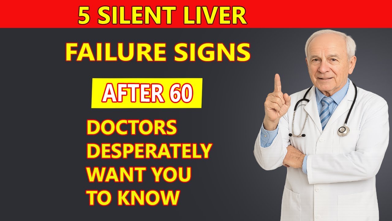 Senior Health: 5 fidden signs your liver is struggling after 60 (Doctor Anthony Reveals)