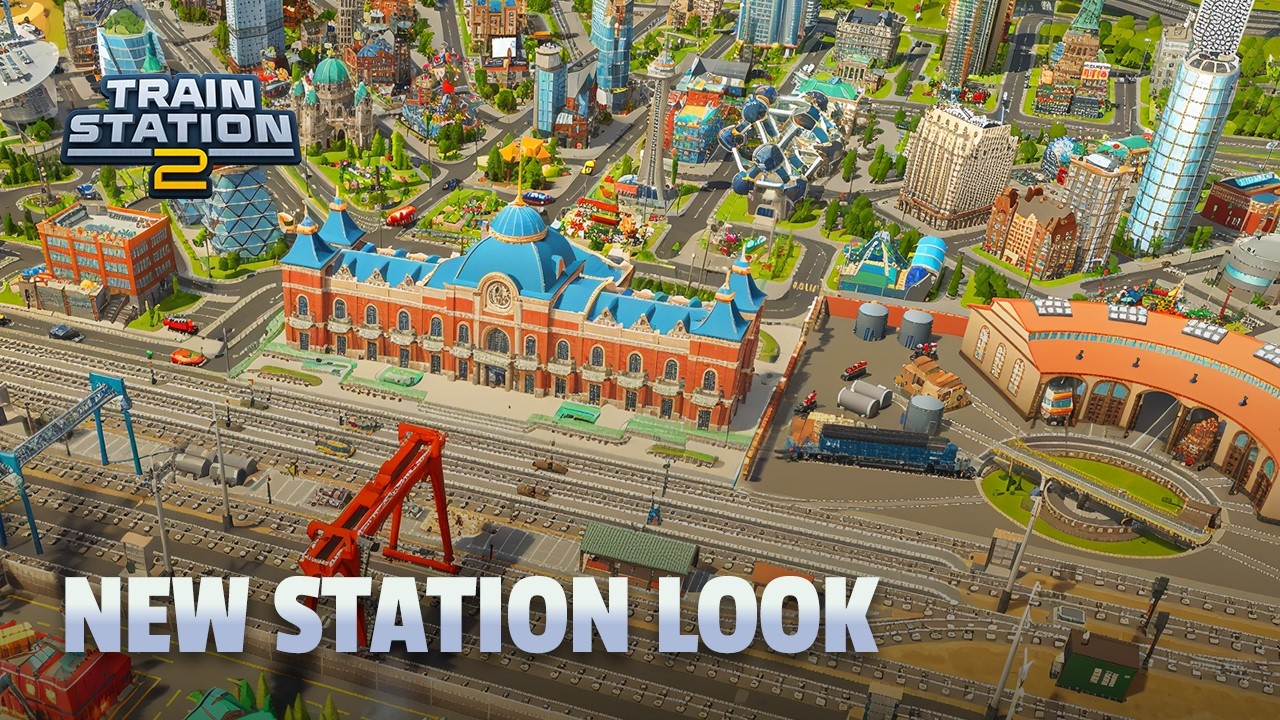 Мы изменили вашу станцию ​​в TrainStation 2 👀 Вот что нового