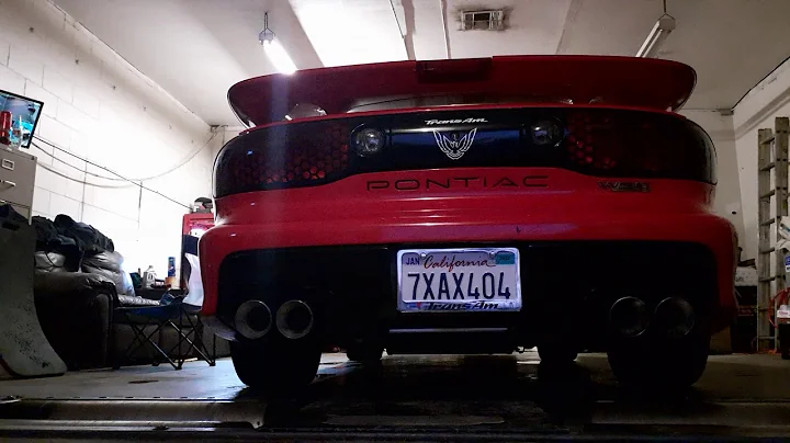 lt1 trans am ws6 - xs power long tube headers 3" y pipe and magnaflow  muffler ,  dual 4" tips