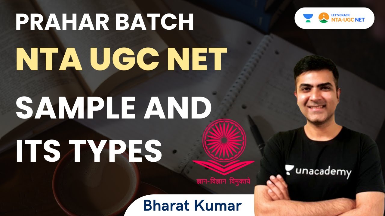 Sample and Its Types | NTA UGC NET | Bharat Kumar