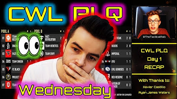 UPSET CENTRAL! | CWL Pro League Qualifier "Day 1" RECAP! | 2019 CoD BO4 Competitive