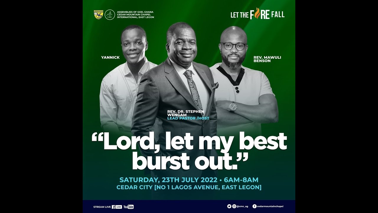 LET THE FIRE FALL (LORD, LET MY BEST BURST OUT)