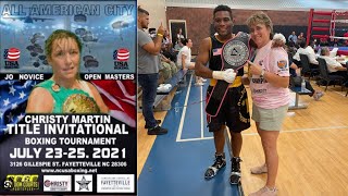 Christy Martin Title Invitational Boxing Tournament / July 23 - 25, 2021 #boxing #mma #fitness