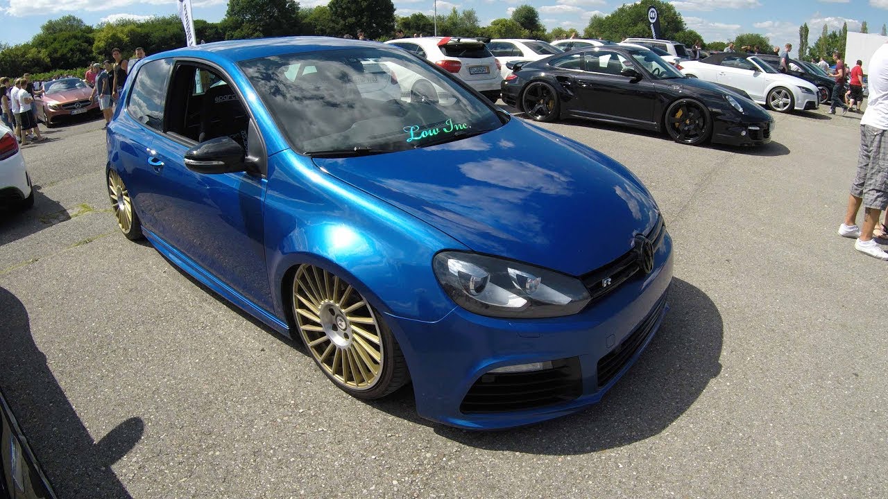 Volkswagen Golf 6 R Coupe Blue Colour Walkaround Interior Vw Golf Vi R
