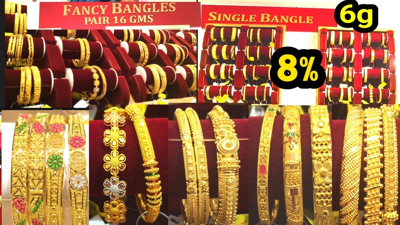 😱Saravana Elite 3 gramக்கு Gold Bangles இருக்கா!? 6g இவ்வளவு அழுத்தமான Bangles ஆ! Latest gold bangle
