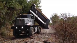Kenworth Roto Dump in Action!