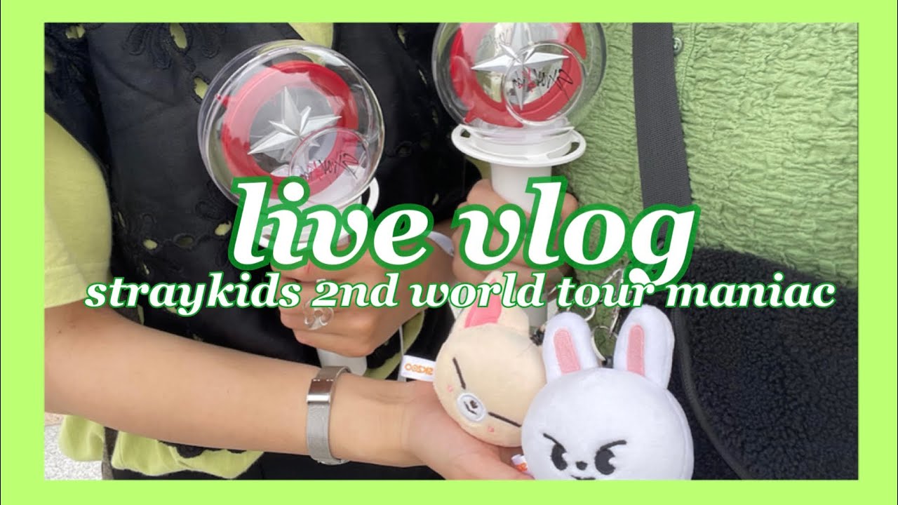 【Vlog】念願のおライブの方に行かせていただきました＋オタ活 | straykids | ライブ | monsta x | ミーグリ |