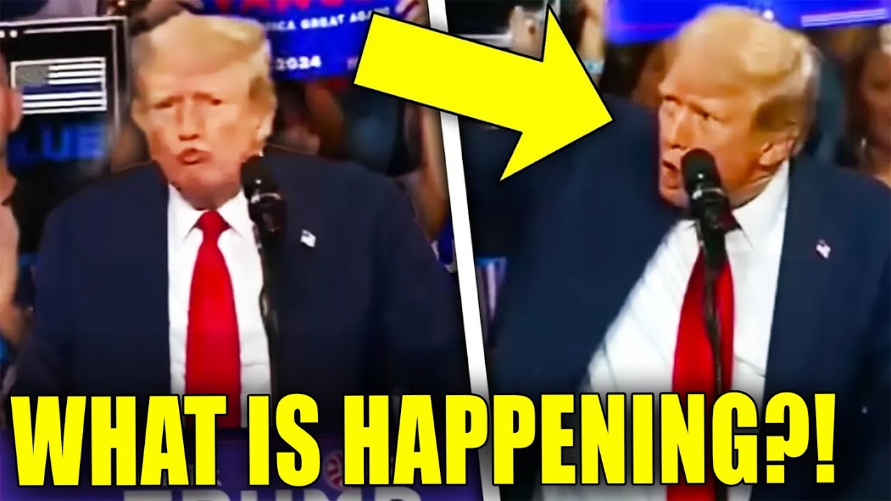 TERRIFYING: Trump’s SURPRISE Speech GOES HAYWIRE!