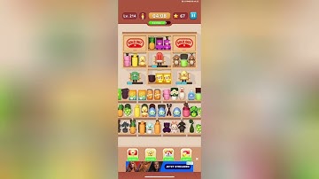 Goods Sorting Level 214 Solution Walkthrough 