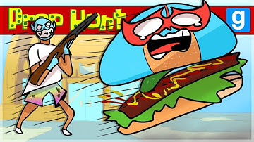 Gmod Prop Hunt Funny Moments - Spongebob Squarepants Edition! (Garry