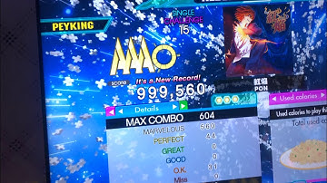 (DDR A20+) 15 PFC#65 Kouen (CSP-15) 999,560!!!