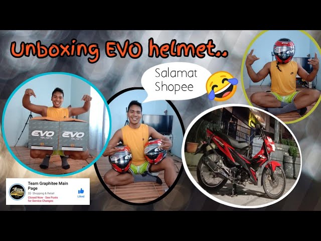 Unboxing Evo Helmet Gt Pro Cyclone Red Arvin Boniel Youtube