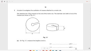 Physics GCE O LEVEL  Specimen paper 2023 Paper 4 5054 ATP