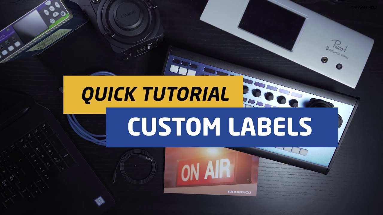 Quick Tutorial: How to set custom labels. - YouTube