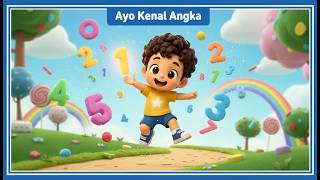 Ayo Kenal Angka 1–10 🔢 | Lagu Belajar Angka untuk Balita | Petualangan Kiko