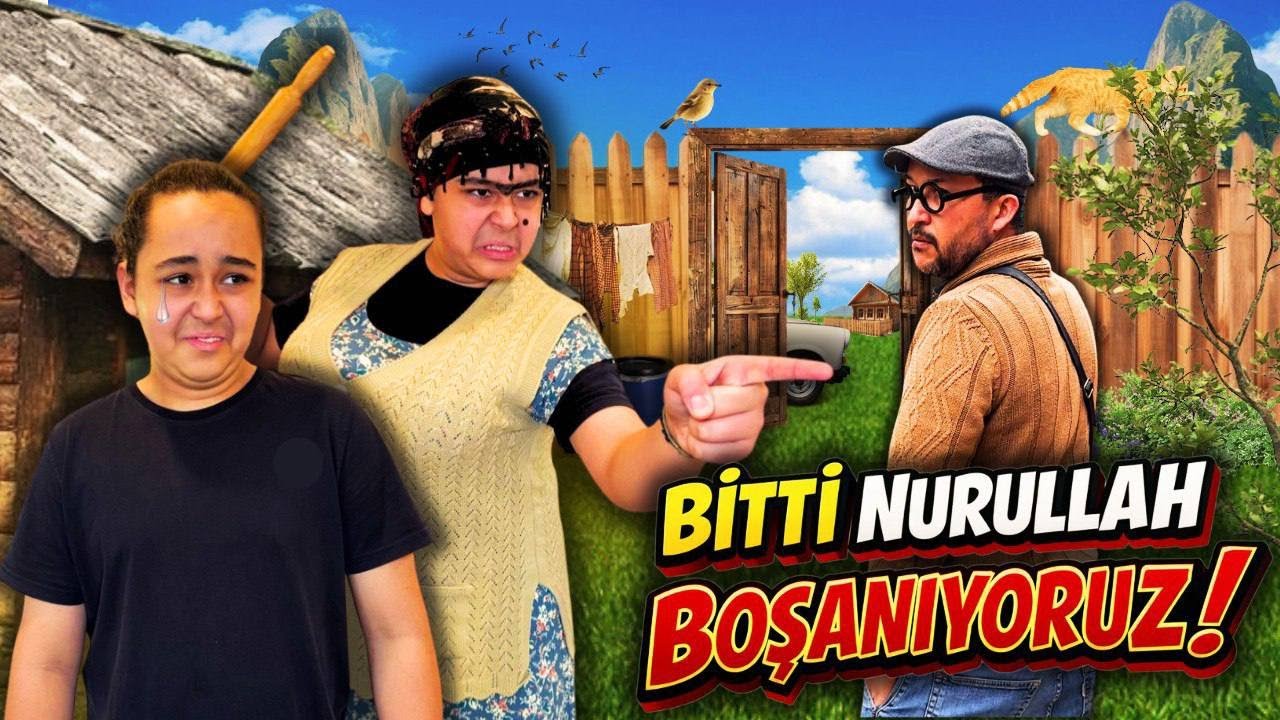 BİTTİ NURULLAH BOŞANIYORUZ! AŞK İÇİN MÜCADELE BAŞLADI | Çılgın Aile 22. Bölüm